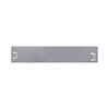 Bordure de Jardin en métal Alu/Zinc - ICH-ZAPFE.DE - 18,5 cm x 120 cm - Galvanisé - Flexible et facile à monter
