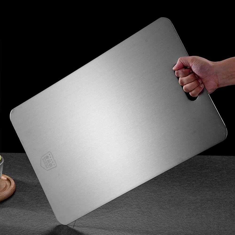 Stainless Steel Chopping Board Thickened Cutting Board Mats Multifunctional Cutting Board