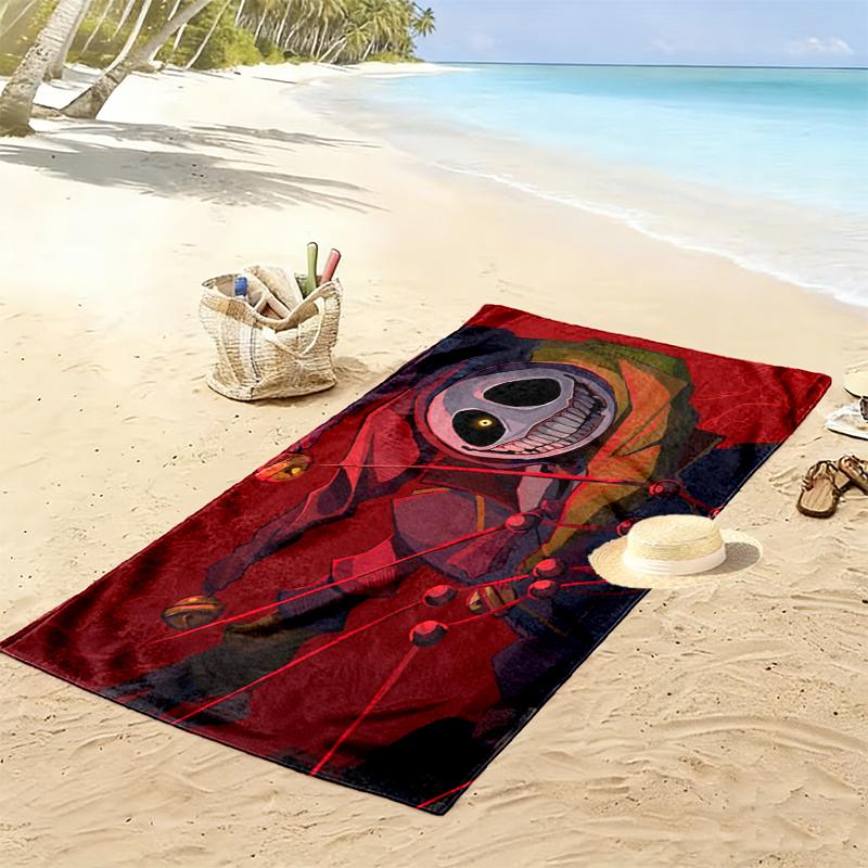 poppy playtime Print Beach Towel, Large Soft Quick Dry Towel for Beach Camping Swimming