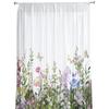 Vintage Watercolor Herb Modern Curtain For Living Room Transparent Tulle Curtains Window Sheer For The Bedroom Accessories Decor