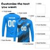Men's Long Sleeve Athletic Jersey, Lightweight Sports Shirt, Quick Dry Top for Training & Team Sports