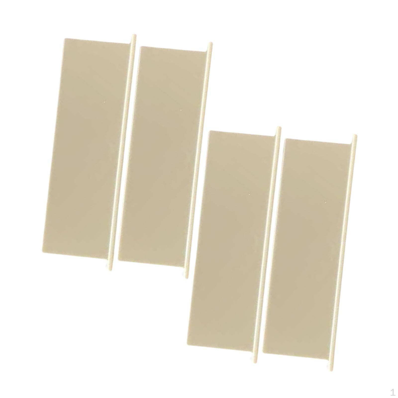 

4 штуки Крышка вентиляционного отверстия для отвода воздуха из сушилки Заслонки Детали Пыленепроницаемые Гладкие бежевый