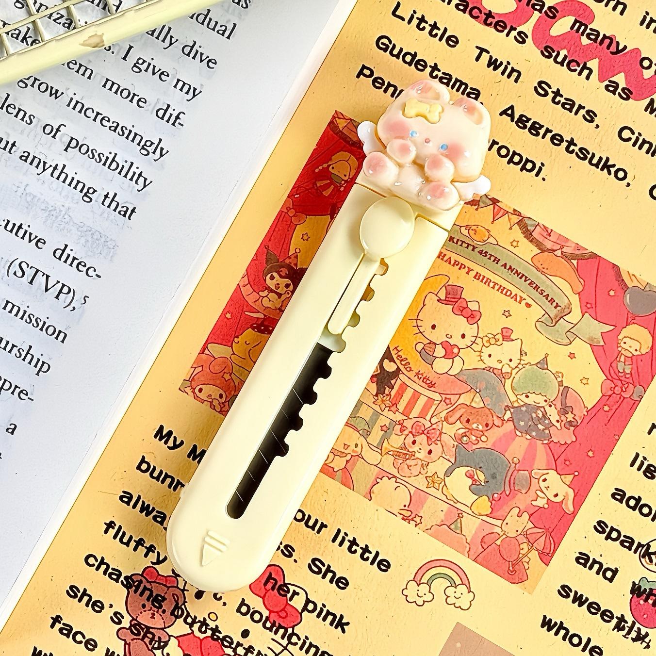 

1 шт. маленький универсальный нож мини-милый мультяшный нож для резки коробок с кошачьей лапой прекрасный открывалка для писем Kawaii креативные канцелярские аксессуары 9.5*2cm