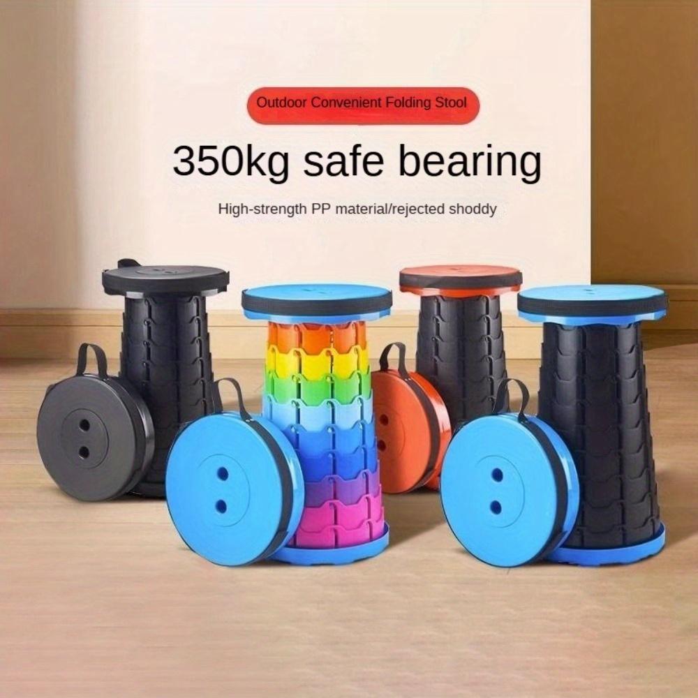 Regenbogen-Klappstuhl, tragbarer und einziehbarer Stuhl für den Heimgebrauch. Outdoor Camping Picknick Angelhocker. Hohe Tragfähigkeit