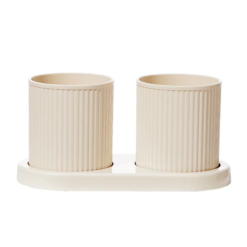 Couple Toothbrush Cups Plastic Tooth Cupstoiletry Cups Household Mouthwash Cups