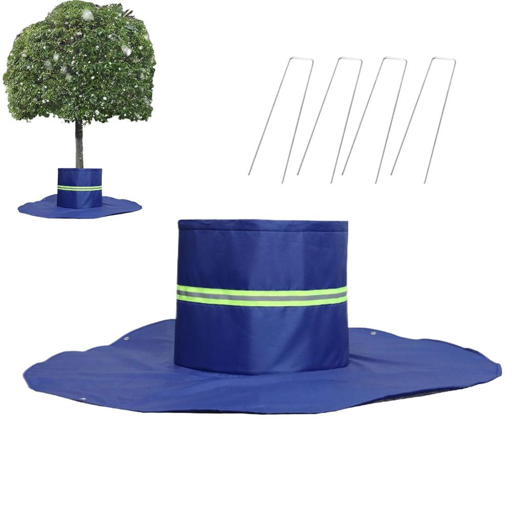 Ochraniacze korzeni palmy Zamarzają z gwoździami gruntowymi Ciepłe zimowe osłony przeciwmrozowe dla roślin zewnętrznych Narzędzia ochronne na zimną pogodę