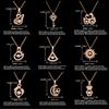 Heart-shaped Titanium Steel Necklace for Women, A Necklace That Symbolizes Love and Elegance, Suitable for The Collarbone. Necklace Accessory.