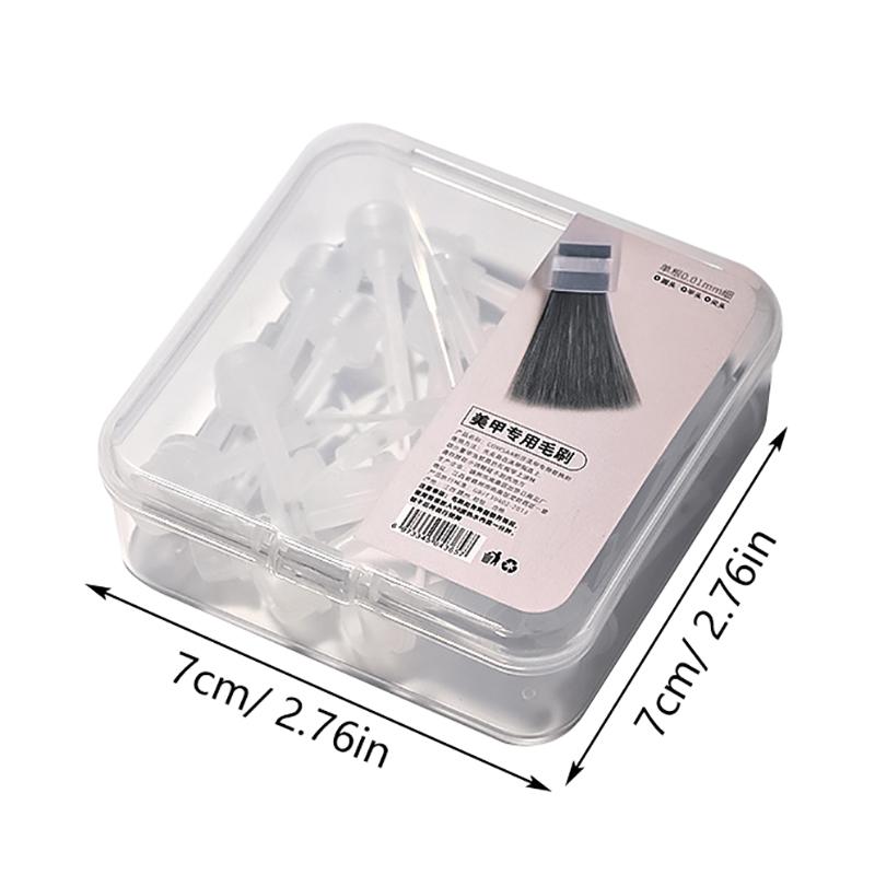 Nagellack-Ersatzbürsten, Gel-Nagellack-Ersatzbürsten für den professionellen Salon- oder Heimgebrauch, Maniküre-Applikator-Werkzeuge