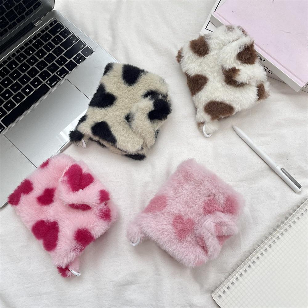 Cute Floral Korean Fashion Wallet for Girls Portable Coin Purse Card Holder Small Storage Bag