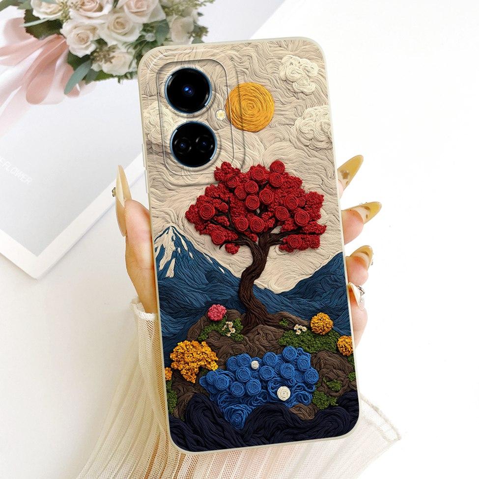 For Tecno Camon 19 CI6n Casing Fashion Cartoon Cute Funny Painted Silicone Phone Case For Tecno Camon 19 Pro Cover CI8 CI8n