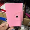 20-Slot PU Rectangular Nail Art Stamping Plates Holder Organizer Nail Stamp Template Album Storage Bag For 12X6cm Stencil Case