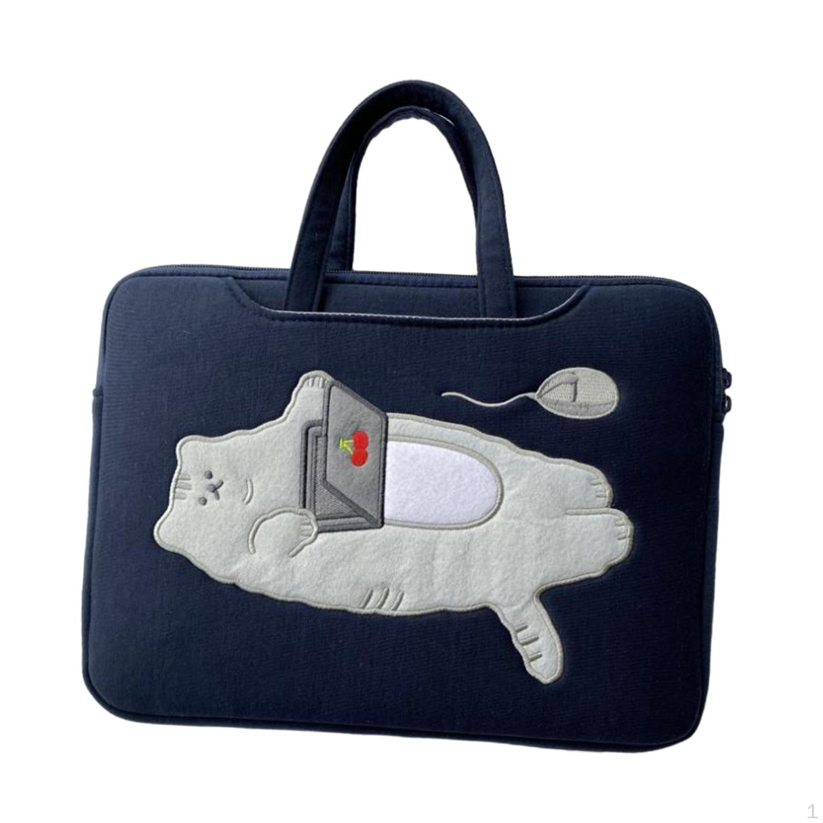 

Сумка для ноутбука, сумка для компьютера, защитный чехол от пыли с ручкой, легкий вес для путешествий на открытом воздухе для кошек