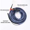 QQ-150A 300A 2-core Aviation Plug Argon Arc Welding Machine Welding Gun Head