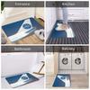 1PC Plane Pattern Kitchen Rugs Non-Slip Door Mats Pop Design Bathroom Rug Bath Mat Carpet for Home Sink Laundry Decor