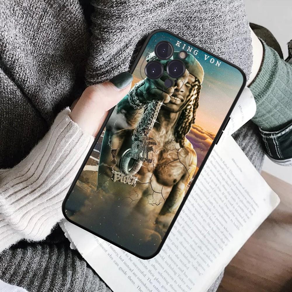 

Rapper K-King V-Vons Phone Case For IPhone 16 15 8 7 6 6S Plus X SE XR XS 14 11 12 13 Mini Pro Max Mobile Case iPhone 11