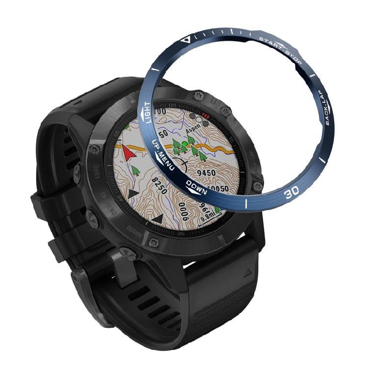 Steel for Case for  for Fenix 6 Watch Bezel Ring Bumper Anti Scratch Metal Cover