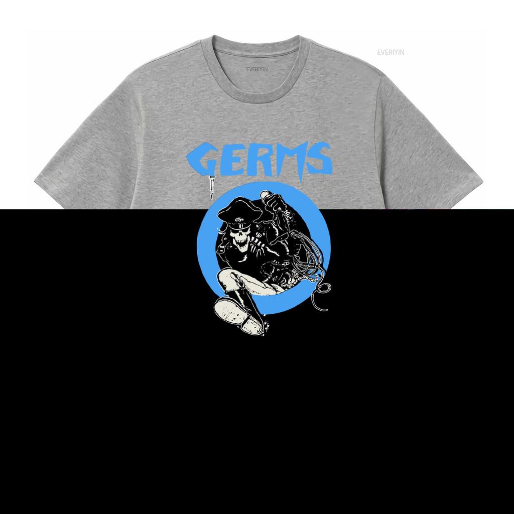 Vintage Hardcore Punk Rock The Germs Darby Crash Pat Smear T Shirt vintage Washed Stylish streetwear Comfortable Soft Casual