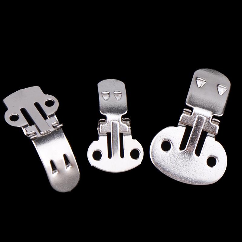 10 buc/lot Catarame artizanale pentru pantofi, accesorii, culoare argintie, oțel inoxidabil, cu flori pentru pantofi, cleme ornamentale