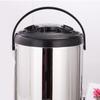 Stainless Steel Milk Tea Bucket Large Capacity Thickened Insulated Beverage Dispenser Barrel with