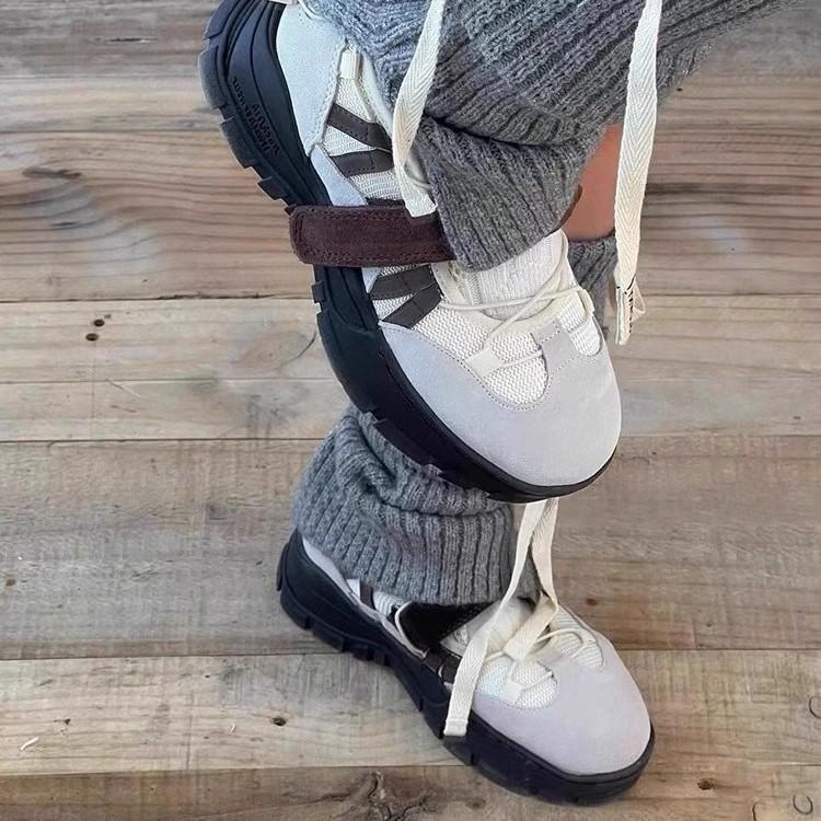 Cowhide version~ retro niche functional style Mary Jane shoes women's genuine leather inner height increase platform ballet sneakers women