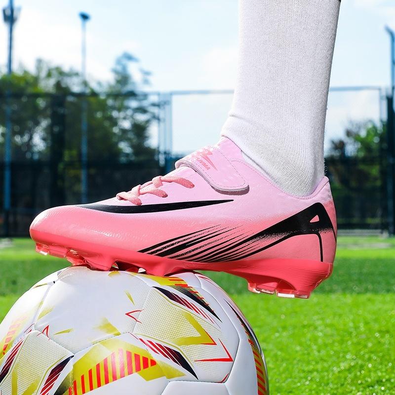 New Men Soccer Shoes for Kids Match Grass Boys Professional Grade Non-Slip Football Boots Ultralight Cleats' Training Shoes Drop Shipping