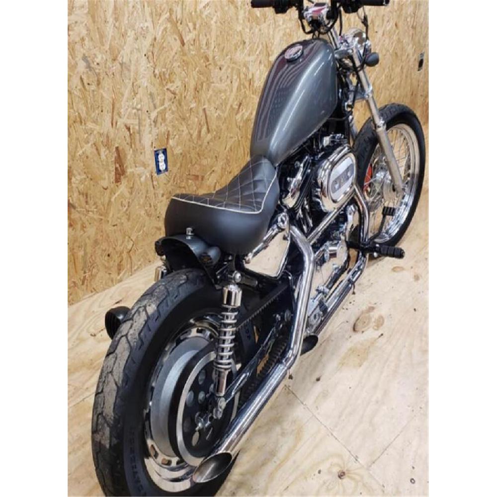 Diamond Front Driver Rider Solo Seat For Harley Sportster 1200 883 1983-2003