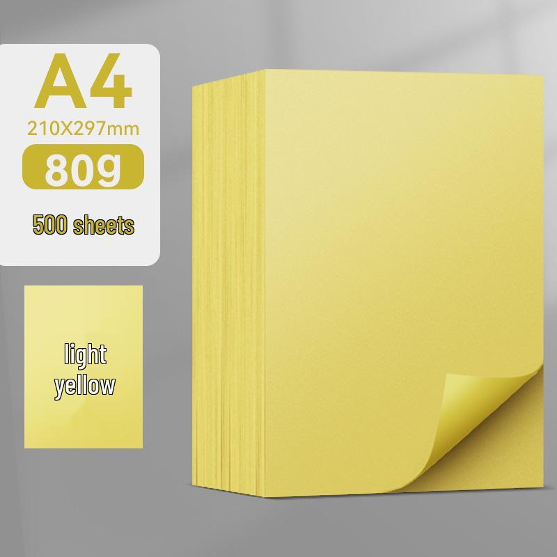 A4 80g Multicolor Origami Paper - 500 Sheets for Kids Craft and Printing