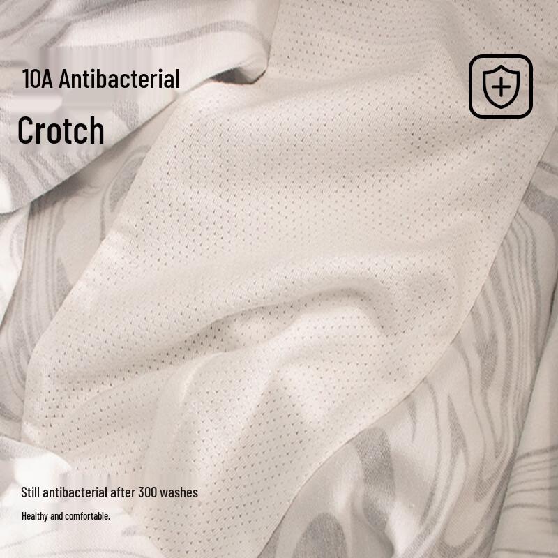 FitonTon Teen Boys' Cotton Anti-Bacterial Boxer Briefs 3-Pack