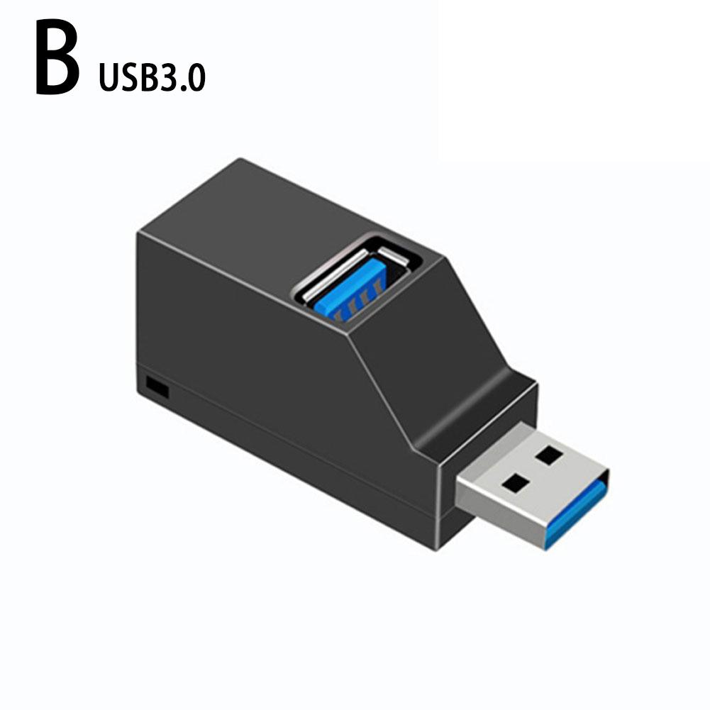 USB 3.0 HUB Adapter Extender Mini Splitter Box 1 To 3 Ports Data Transfer High Speed USB2.0 Hub For PC Laptop U Disk Card Reader