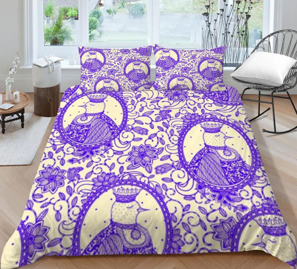 Bedding Set 3D Bohemian Home Bed Cover Homes Bedclothes Textiles Cool Children Boys Single Double King Size