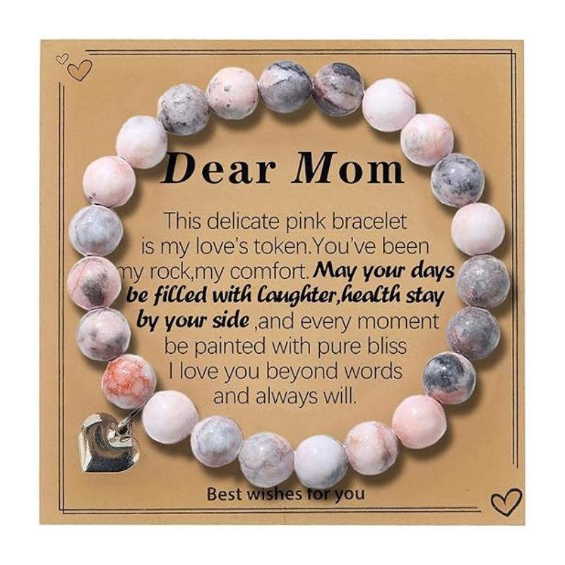 JYL TS Bracelet Ladies Elastic  Heart Charm Festival Gift Attracts Love & Joy