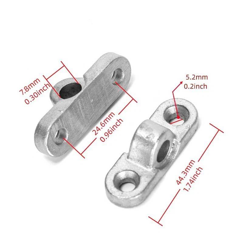 4/6Pcs Stainless Steel Awning Eyelets Rust Resistant Wall Eyelets Easy to Install for Motorhome Caravan Outdoor Tent