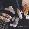 Canvas shoes spring lightweight soft-soled driving one-pedal cloth shoes