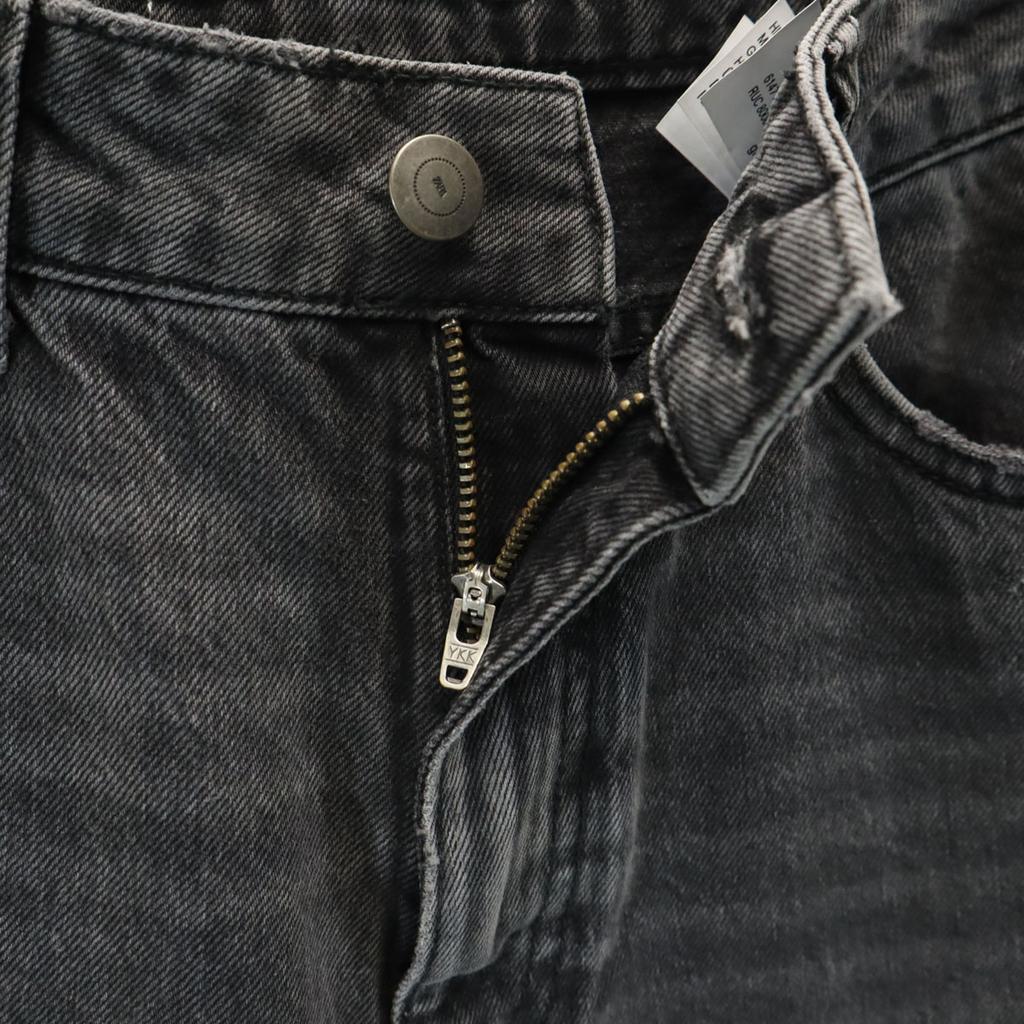 Zara Denimbukser 36 svarte jeans Dame Brukt