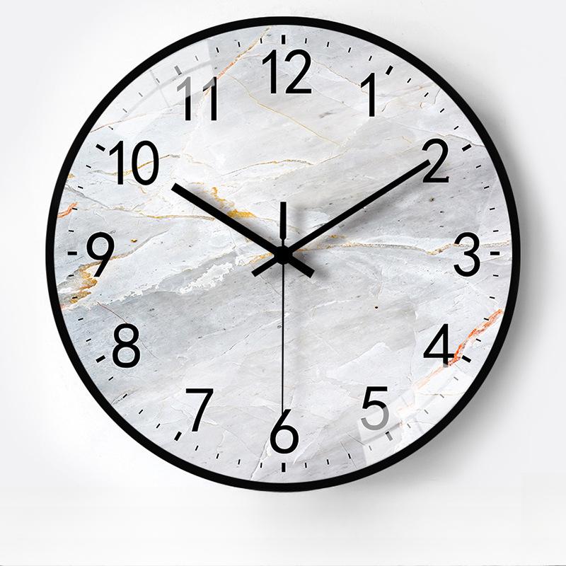 

10-дюймовые 25 см персонализированные простые автоматические часы с радиосигналом времени, настенные часы для дома, гостиной, спальни, бесшумные часы