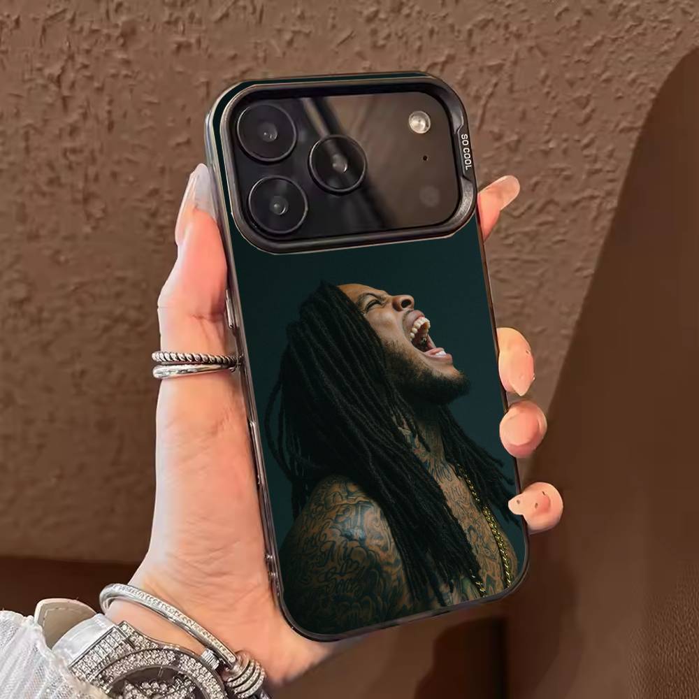 

Rapper waka flocka flame Phone Case For iPhone 17,16,15,14,13,12,11,Pro Max,Plus Candy Silver Cover iPhone17
