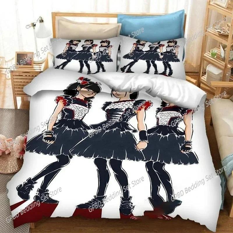 BABYMETAL Rock Band 3D NEW Duvet Cover Pillowcase Bedding Set Adult Boy Girl Bedroom Decoration Children Single Double Large