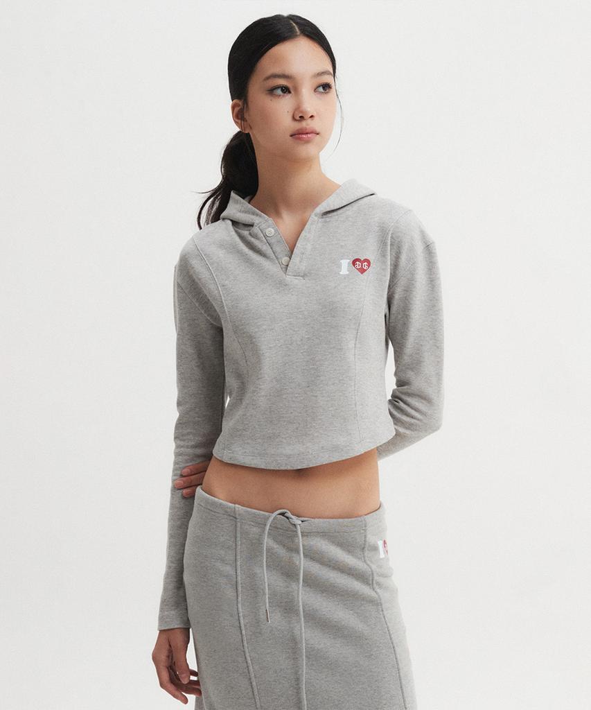 Diaeneseualumeon I Love Long Skirt Gray