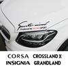Autoaufkleber Lampenbrauen PVC-Aufkleber für Crossland X Vauxhall Astra Corsa Insignia Vectra Zafira Grandland Meriva Mokka
