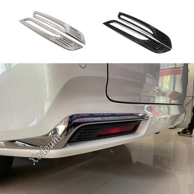 For Honda Odyssey 2024 Car Rear Fog Light Lamp Covers Trim Frame ABS Chrome Exterior Accessories Decoration Stickers