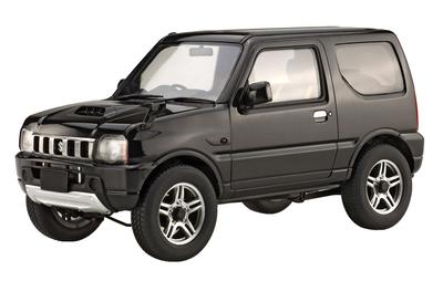 Araba NEXT Serisi Suzuki Jimny JB23 Siyah İnci Plastik Model 1/24 No.14 (Arazi Girişimi/Mavi 3)