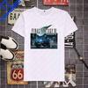 Final Fantasy Unisexs Tshirt Cute Shirt Unisexs Fashion Game Cloud Strife TShirt For Unisex Casual Buster Cactus Tops Short Sleeve