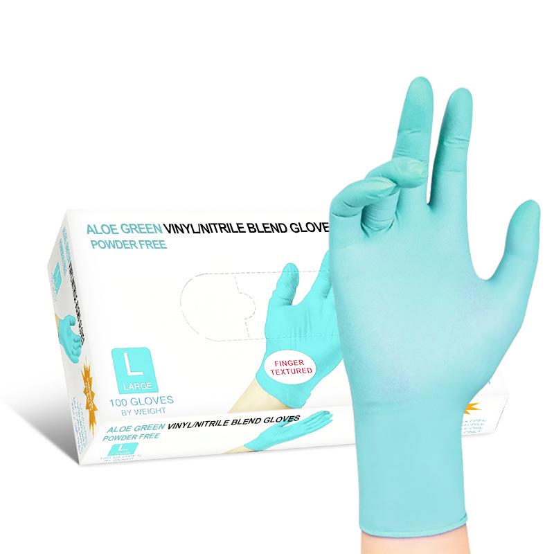 Thickened Disposable Nitrile Latex PVC Gloves: Edible-Grade Protection for Beauty, Kitchen, and Catering Use