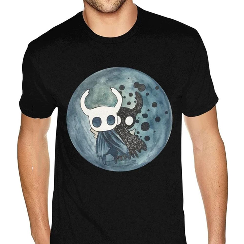 Hollow Knight Funny Game Classic Graphic TShirt Men Anime Graphic Tshirt HipHop Print Tee Breathable and Comfortable