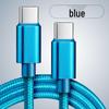 Nylon Braided Type-C Charging Cable for Apple, Micro USB, and Vivo Devices