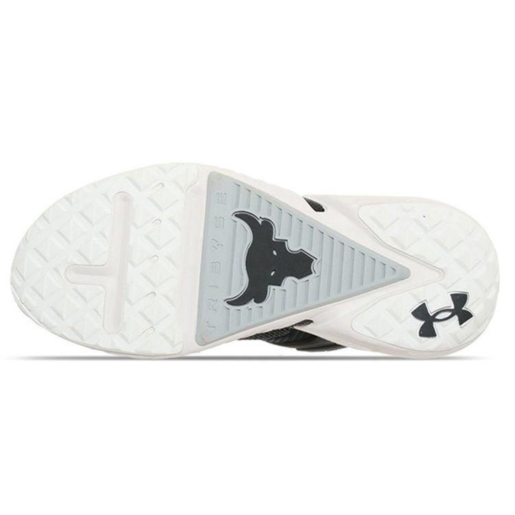 Under Armour Project Rock 5 Black White Men Sneakers 3025435-003