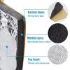 10pcs High Temperature Resistant Vehicle Soundproofing Mat Butyl Adhesive Damping Foam for Engine Hood Floor Insulation