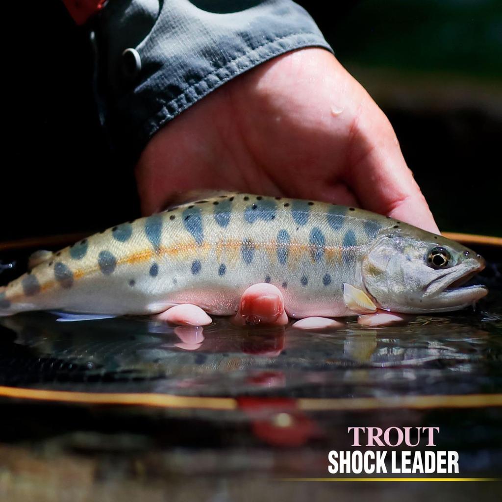 VARIVAS Pstruhový šokový návazec Fluorocarbon 30m 1.5 (6 lb. přes)
