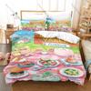 Stardew Valley 3PCS Bedding Set, Duvet Cover + 2 Pillowcases, Farm Game Print Soft Microfiber for Gaming Fans