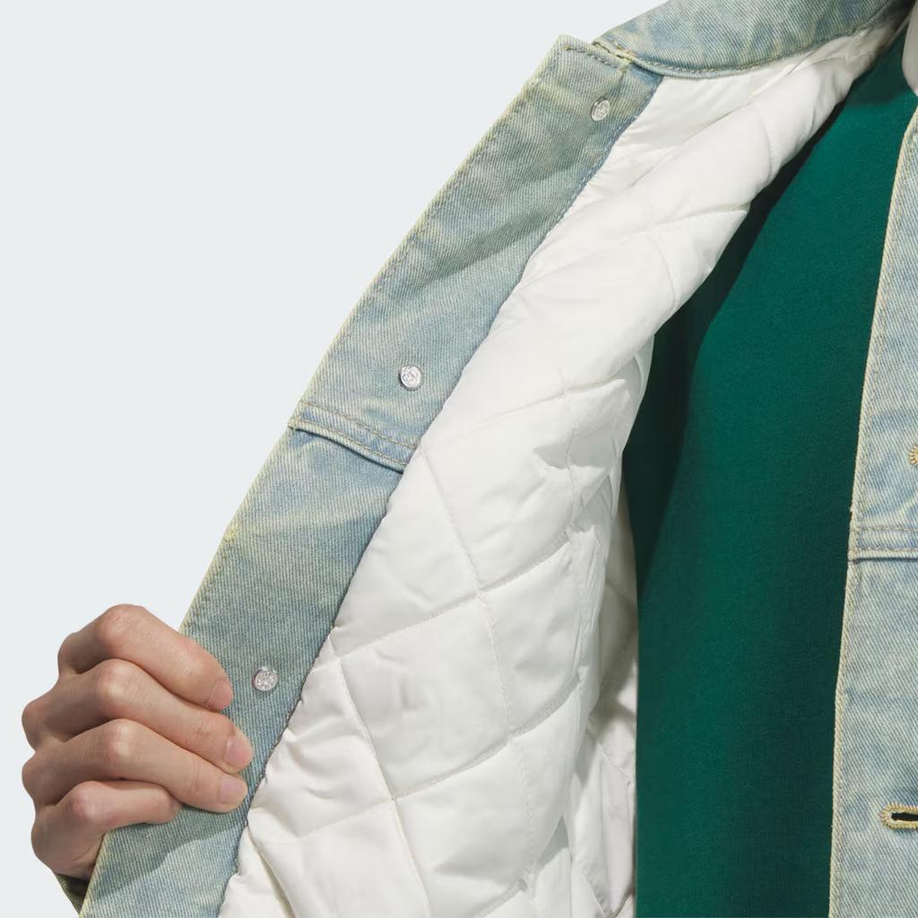 Adidas Originals WASHED Comfortable Denim Jacket Unisex KC2624